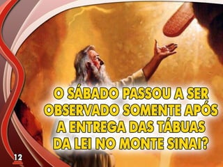 Fundamentos Bíblicos 11 - Sábado