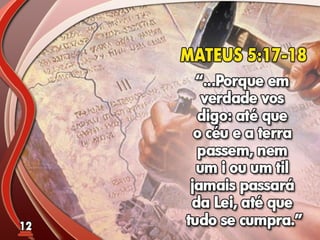 Fundamentos Bíblicos 11 - Sábado