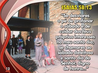 Fundamentos Bíblicos 11 - Sábado