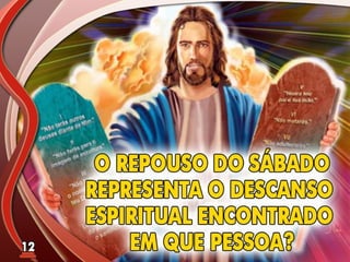Fundamentos Bíblicos 11 - Sábado