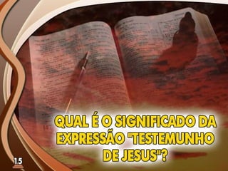 Fundamentos Bíblicos 14 - Dom