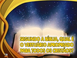 Fundamentos Bíblicos 15 - Estilo