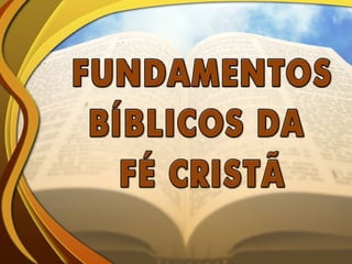 Fundamentos Bíblicos 15 - Estilo