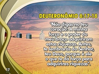 Fundamentos Bíblicos 16 - Dízimos