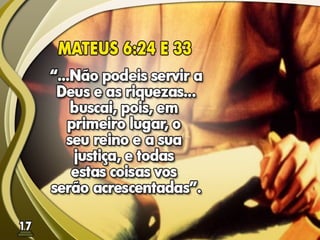 Fundamentos Bíblicos 16 - Dízimos