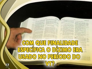Fundamentos Bíblicos 16 - Dízimos