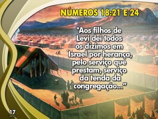 Fundamentos Bíblicos 16 - Dízimos