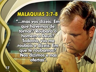 Fundamentos Bíblicos 16 - Dízimos