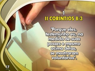 Fundamentos Bíblicos 16 - Dízimos