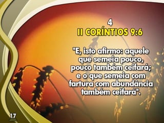 Fundamentos Bíblicos 16 - Dízimos