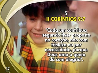 Fundamentos Bíblicos 16 - Dízimos