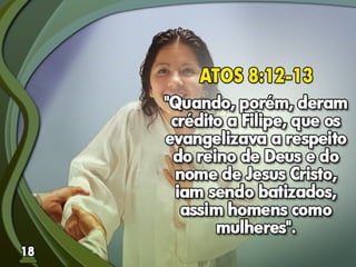 Fundamentos Bíblicos 18 - Batismo