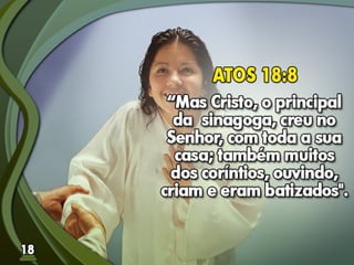 Fundamentos Bíblicos 18 - Batismo