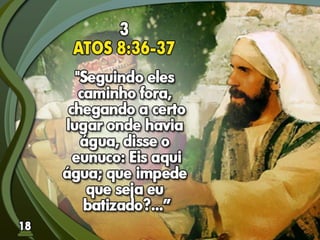 Fundamentos Bíblicos 18 - Batismo