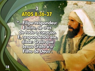 Fundamentos Bíblicos 18 - Batismo