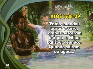 Fundamentos Bíblicos 18 - Batismo