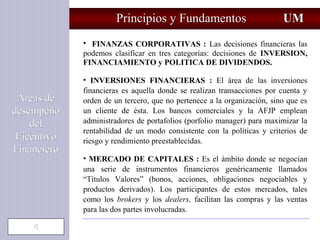 Fundamentos y principios de las Finanzas | PPT