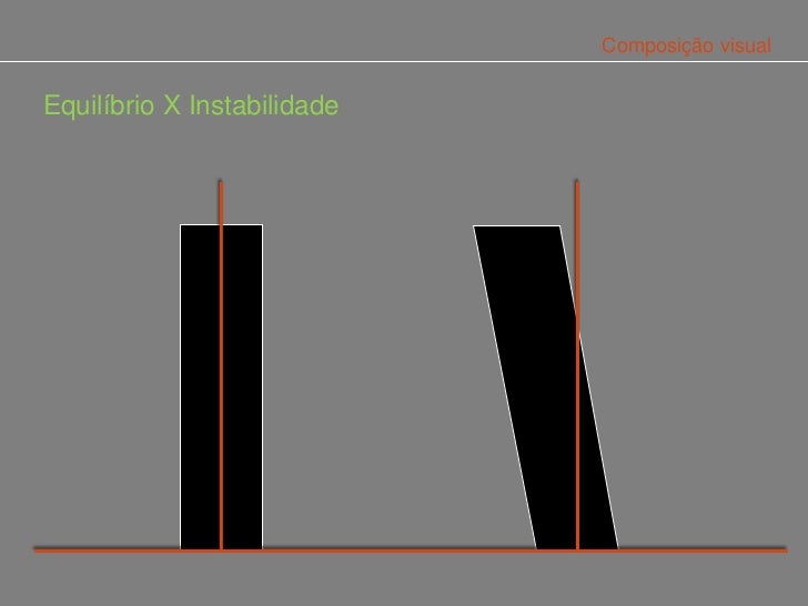 Image result for sintaxe visual equilibrio instabilidade