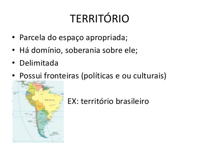 Fundamentos da geografia (conceitos básicos)