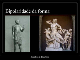 Bipolaridade da forma Estático e dinâmico