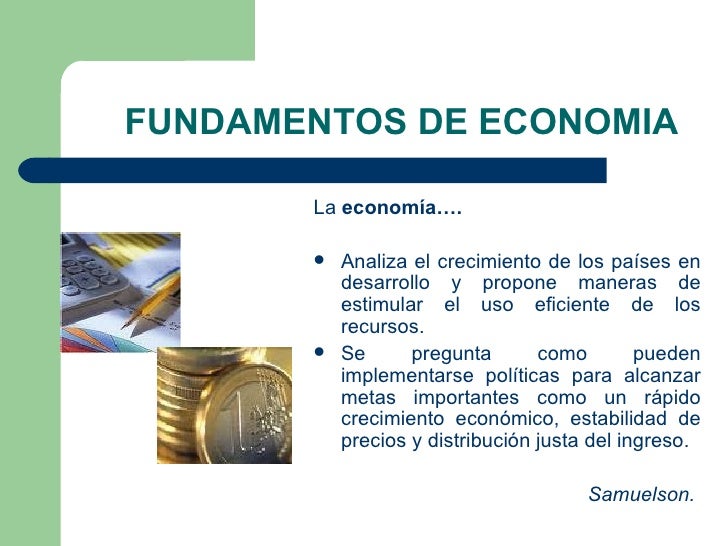 Fundamentos de economia