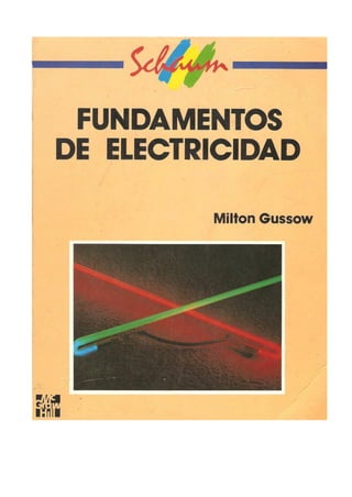 Fundamentos de electricidad   milton gussow (espanhol)