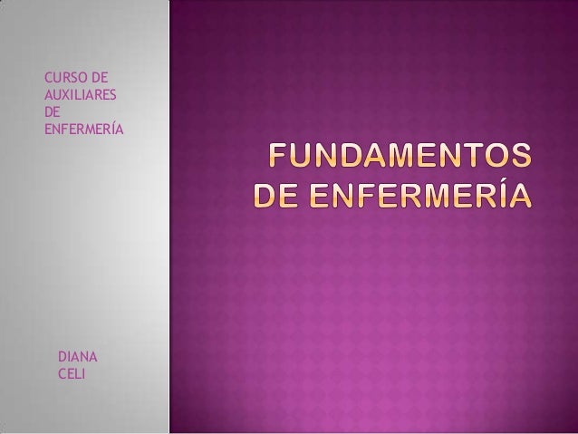 Fundamentos De Enfermeria
