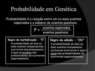 Polialelia: mais de dois alelos para um mesmo caráter. Exemplo: cor de pelagem de coelho, tipagem sanguínea. Pleiotropia: um par de genes determina vários caracteres. O gene que condiciona a cor do tegumento da semente da ervilha, também determina a cor da flor e a presença de uma macha roxa nas estipulas foliares.