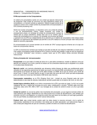 Fundamentos de hardware para pc 2