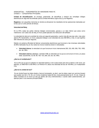 Fundamentos de hardware para pc 2