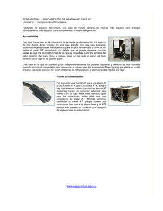 Fundamentos de hardware para pc 2