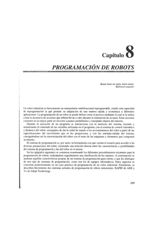 Fundamentos de la robotica