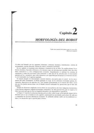 Fundamentos de la robotica