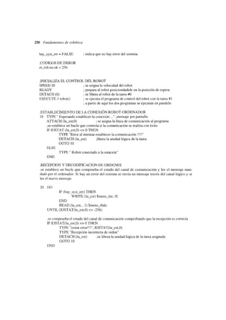 Fundamentos de la robotica