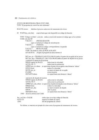 Fundamentos de la robotica