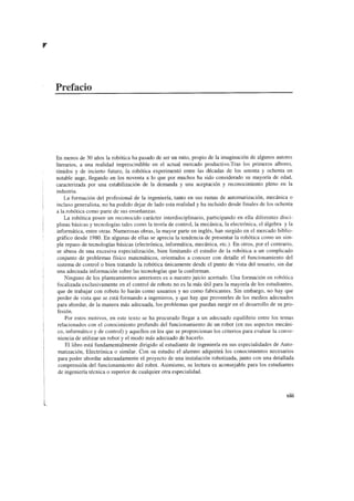 Fundamentos de la robotica