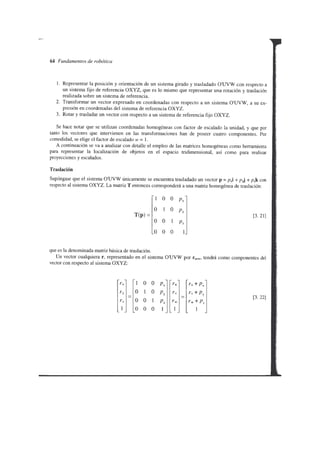 Fundamentos de la robotica