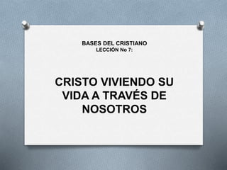 FUNDAMENTOS DE LA VIDA CRISTIANA.pptx