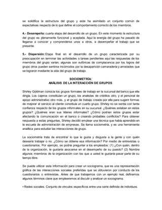 Fundamentos del comportamiento de los grupos | DOCX