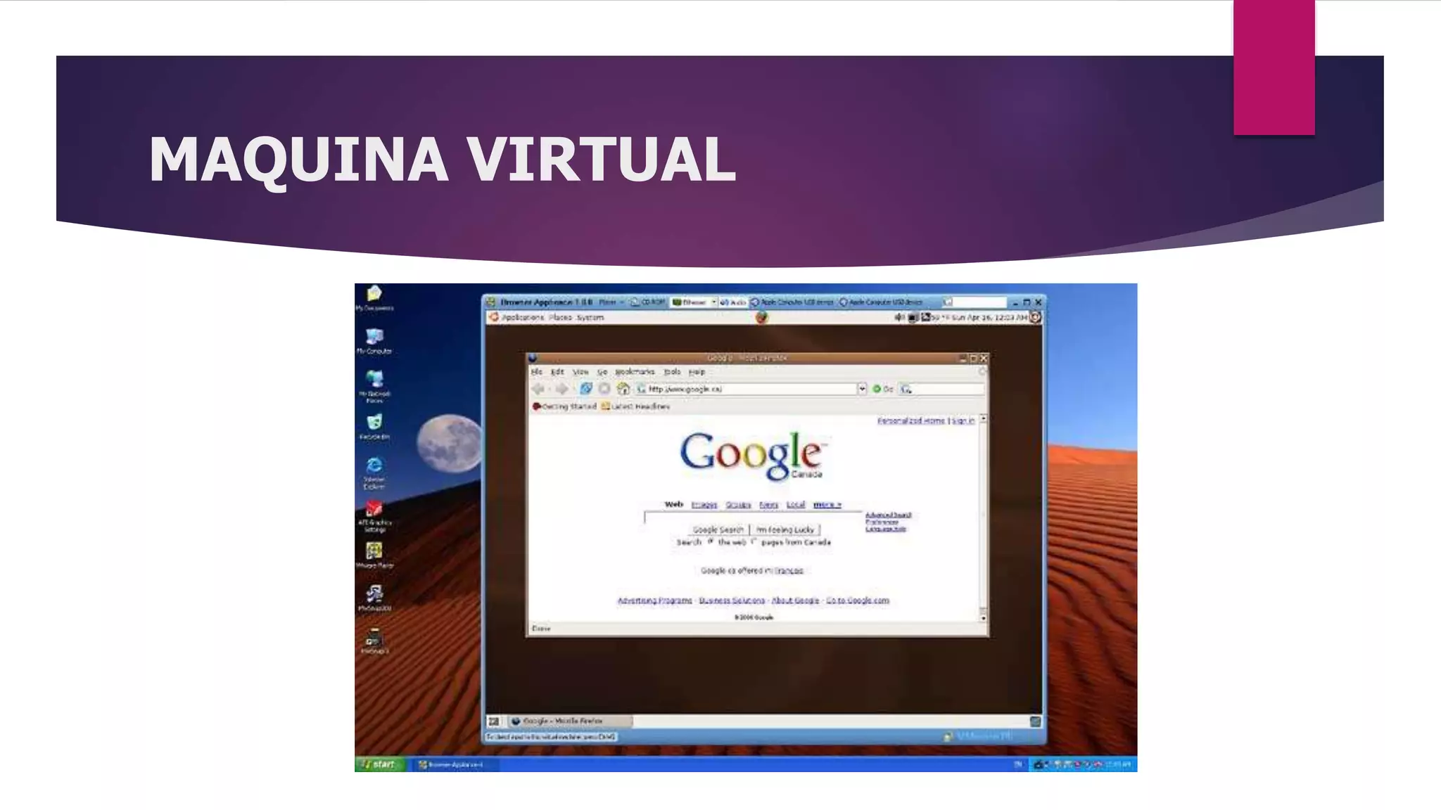 MAQUINA VIRTUAL
 