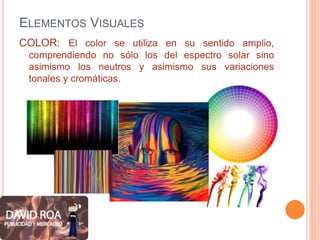Elementos Visuales Color Fundamentos del diseño | PPTX
