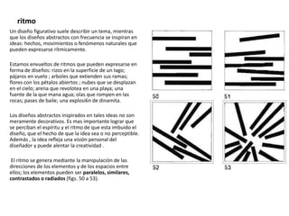 Forma Y Ritmo Disenios Fundamentos del diseño.1. | PPTX