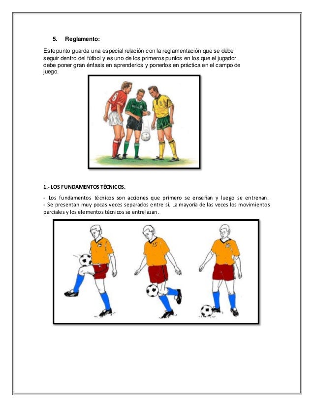 Fundamentos del futbol (1)