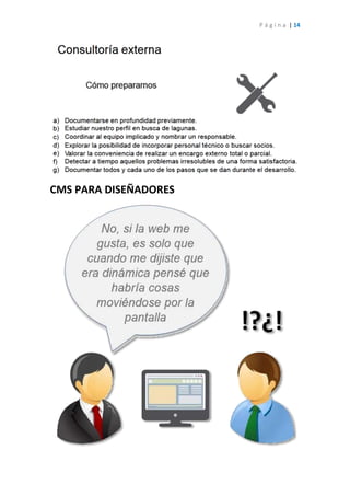 P á g i n a | 14
CMS PARA DISEÑADORES
 