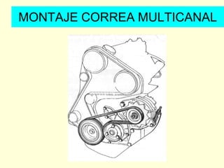 MONTAJE CORREA MULTICANAL
 