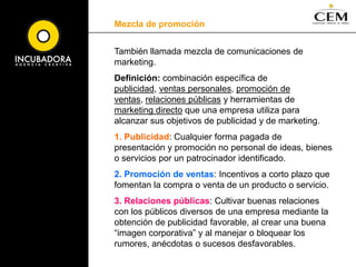 4MEZCLA DE PROMOCIÓNNoviembre 20 de 2004