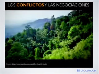 LOS CONFLICTOS Y LAS NEGOCIACIONES

Fuente: http://www.youtube.com/watch?v=ZoAOW8uzbi4

@roy_camposr

 
