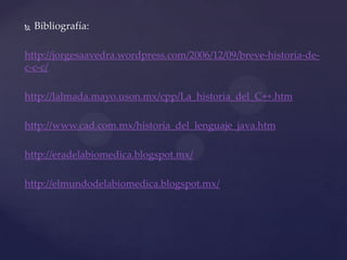 Historia del C++ y JAVA | PPTX