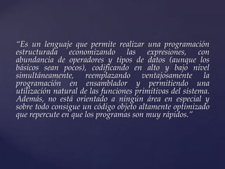 Historia del C++ y JAVA | PPTX