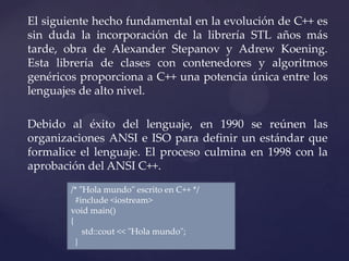 Historia del C++ y JAVA | PPTX